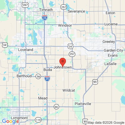 Map to  office in Johnstown, CO