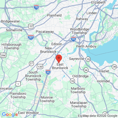 Map to  office in East Brunswick, NJ