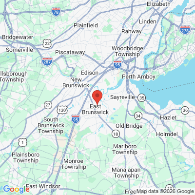 Map to  office in South River, NJ