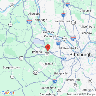 Map to  office in Pittsburgh, PA
