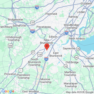 Map to  office in Milltown, NJ