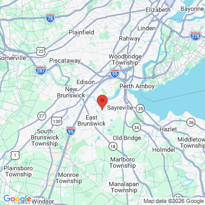 Map to  office in Sayreville, NJ