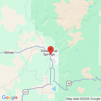 Map to Rabbit Ears Dental office in Steamboat Springs, CO
