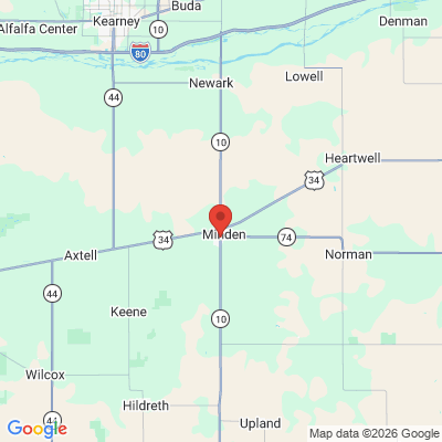Map to  office in Minden, NE