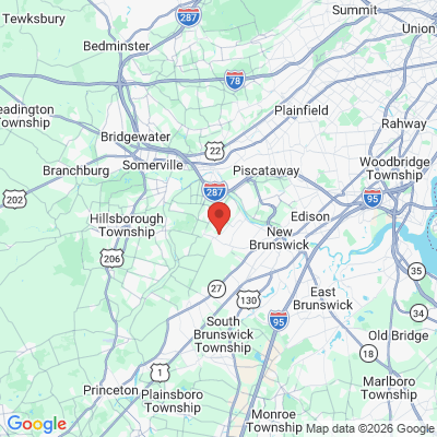 Map to  office in Somerset, NJ