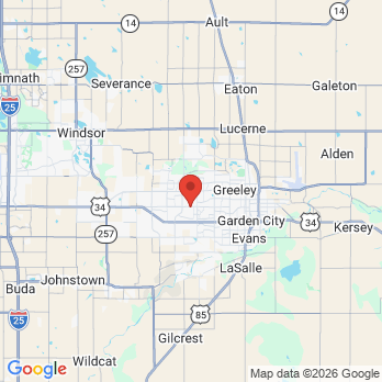 Map to Primary Office office in Greeley, CO