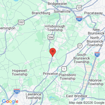 Map to SRI Dental office in Montgomery, NJ