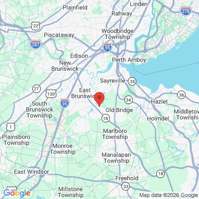 Map to  office in Old Bridge, NJ