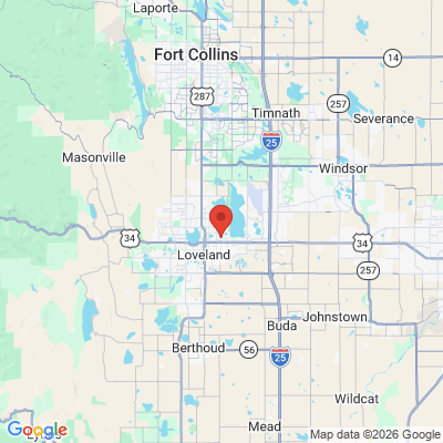 Map to  office in Loveland, CO