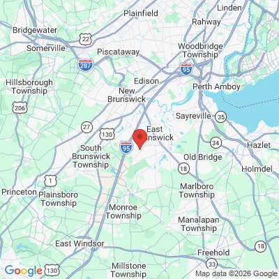 Map to  office in East Brunswick, NJ