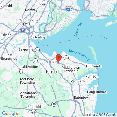 Map to  office in Holmdel, NJ