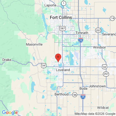 Map to  office in Loveland, CO