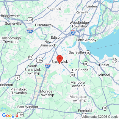 Map to  office in East Brunswick, NJ