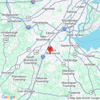 Map to  office in East Brunswick, NJ