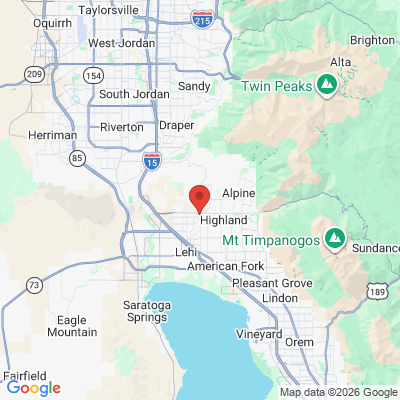 Map to  office in Lehi, UT