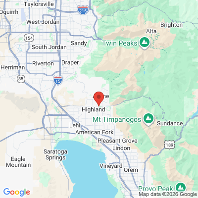 Map to  office in American Fork, UT