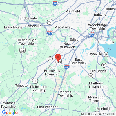 Map to  office in North Brunswick, NJ
