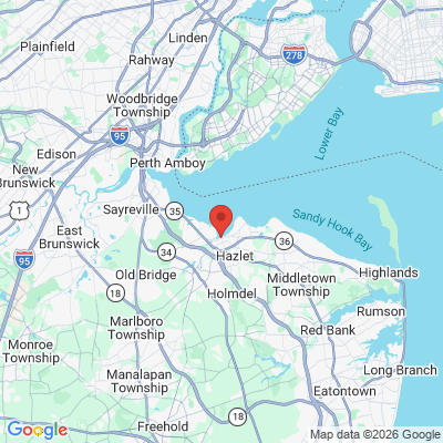 Map to  office in Keyport, NJ