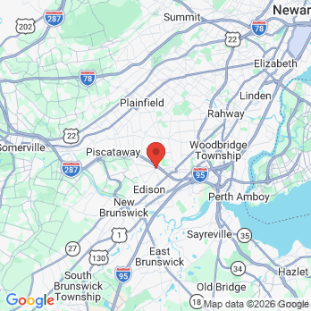 Map to Pristine Dentistry: Akhtar Judy DDS office in Edison, NJ