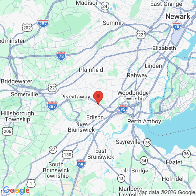 Map to  office in Edison, NJ