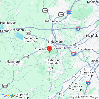 Map to  office in Somerville, NJ