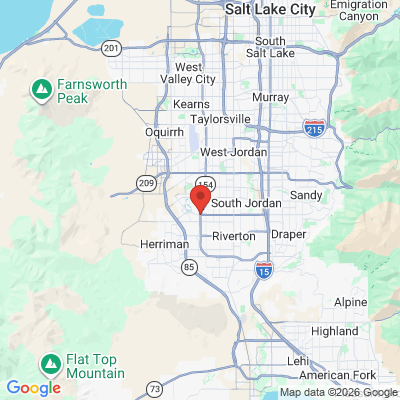 Map to  office in South Jordan, UT