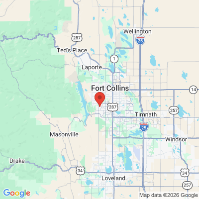 Map to  office in Fort Collins, CO