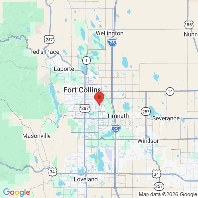 Map to  office in Fort Collins, CO