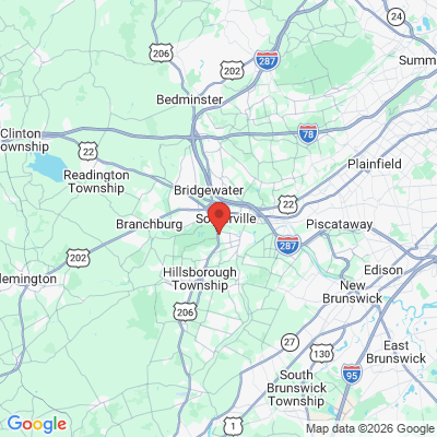 Map to  office in Hillsborough, NJ