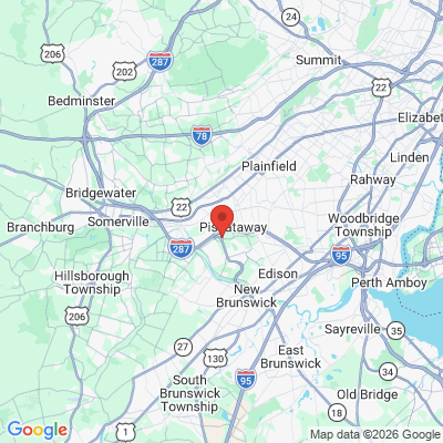 Map to  office in Piscataway, NJ