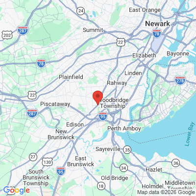 Map to  office in Edison, NJ