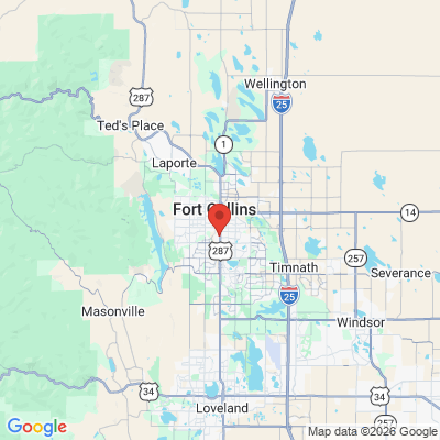Map to  office in Fort Collins, CO