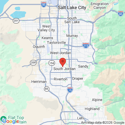 Map to  office in South Jordan, UT