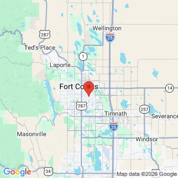 Map to Alpine Dental Health - East Stuart Street office in Fort Collins, CO