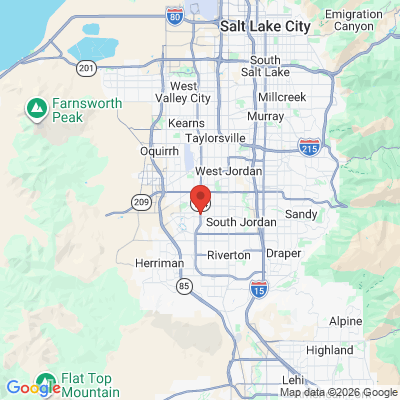 Map to  office in South Jordan, UT