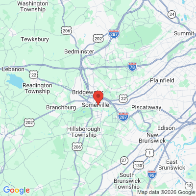 Map to  office in Somerville, NJ