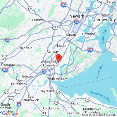 Map to  office in Port Reading, NJ