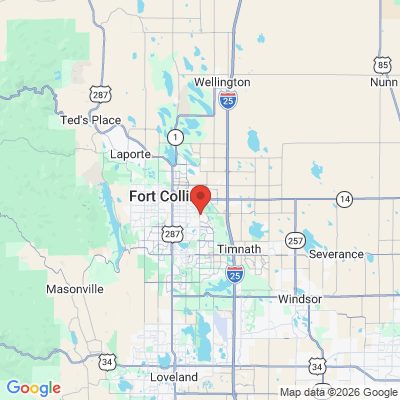 Map to  office in Fort Collins, CO