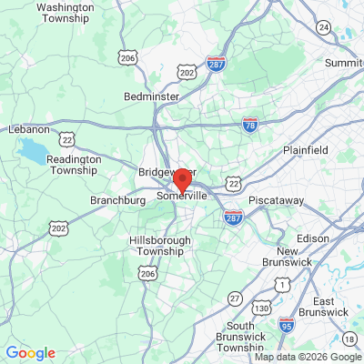 Map to  office in Somerville, NJ