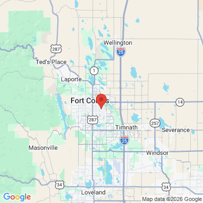 Map to  office in Fort Collins, CO