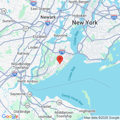 Map to  office in Staten Island, NY