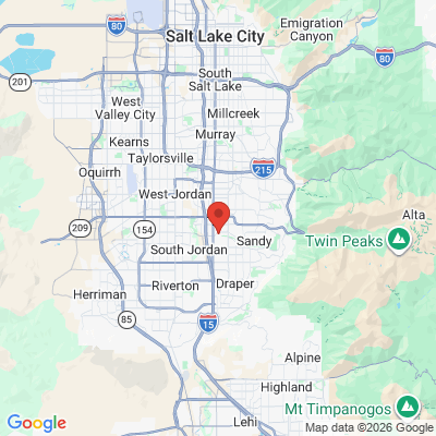Map to  office in Sandy, UT