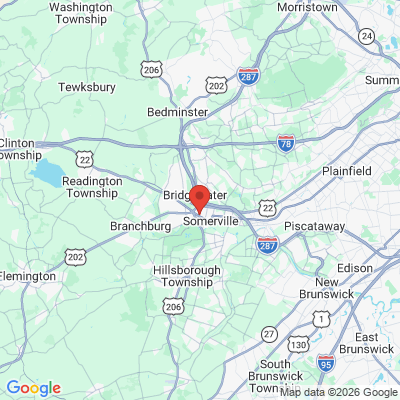 Map to  office in Somerville, NJ
