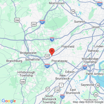 Map to  office in Middlesex, NJ