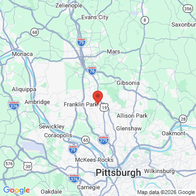 Map to  office in Ingomar, PA