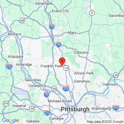 Map to  office in Ingomar, PA