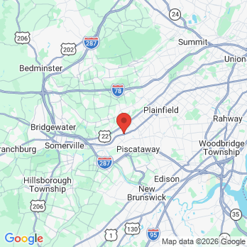 Map to Middlesex Family Dental office in Middlesex, NJ