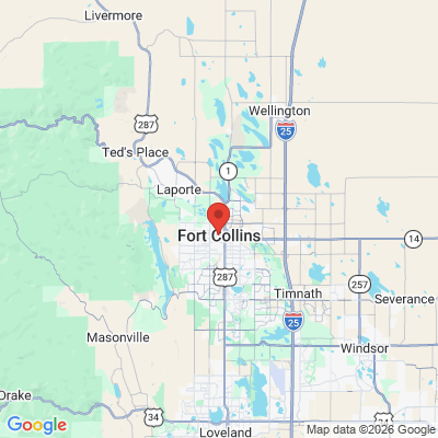 Map to  office in Fort Collins, CO