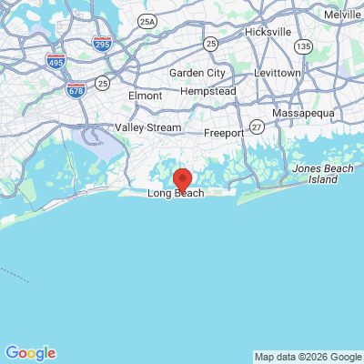 Map to  office in Long Beach, NY