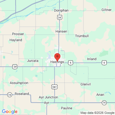 Map to  office in Hastings, NE
